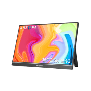 Arzopa Z1RC 2.5K Portable Monitor 16.1" QHD 500nits 8bit Display | Best 16" QHD Monitor in Bangladesh