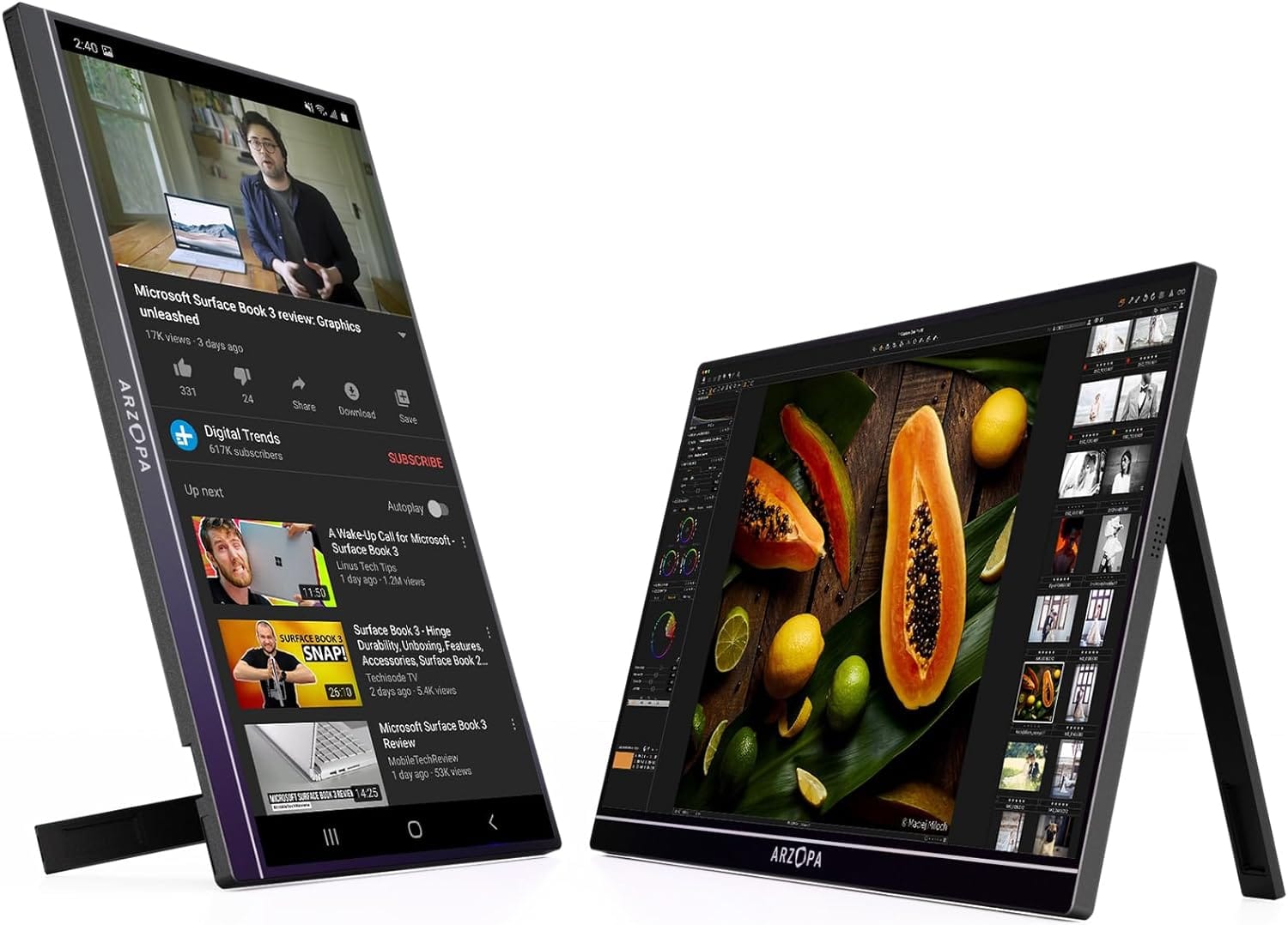 Azopa Screen ARZOPA A1 Portable Monitor | 15.6” FHD 1080P Display - OffShoreGadget