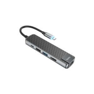 Hoco HB23 Easy view 5-in-1 Multimedia USB Type-C Hub