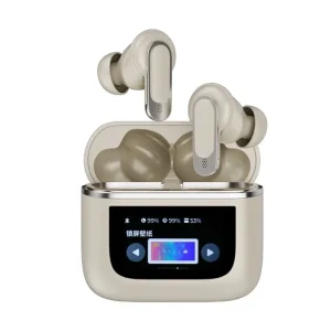 Touch Screen Active Noise Cancelling TWS Earbuds