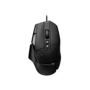 Logitech G502 X Wired Gaming Mouse - LIGHTFORCE hybrid optical-mechanical primary switches, HERO 25K gaming sensor
