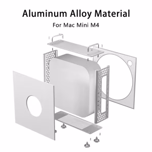 Mac Mini M4 Protective Aluminum Alloy  Case