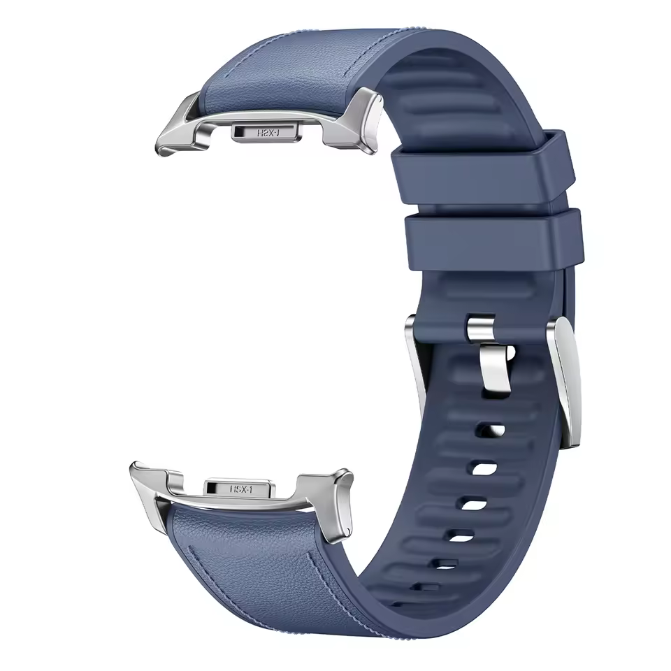 Silicone Leather Strap for Samsung Watch 8 Classic Watch 8 40MM & 44MM