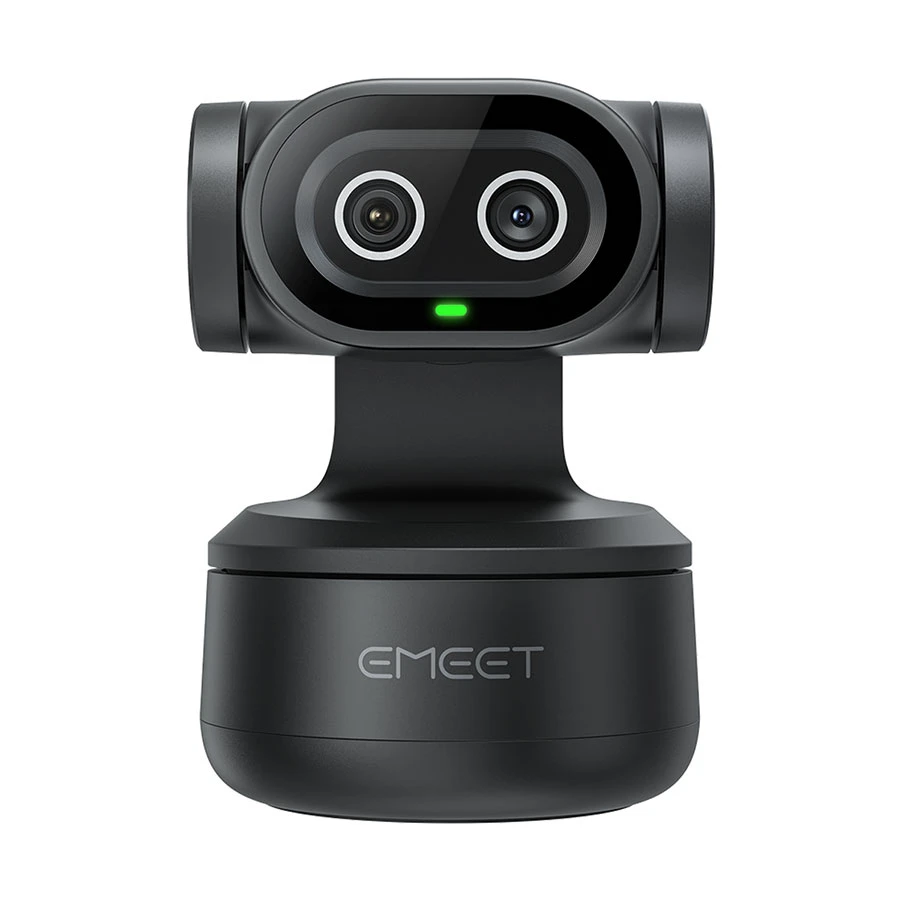 EMEET Pixy 4K UHD AI Dual-Lens PTZ Webcam