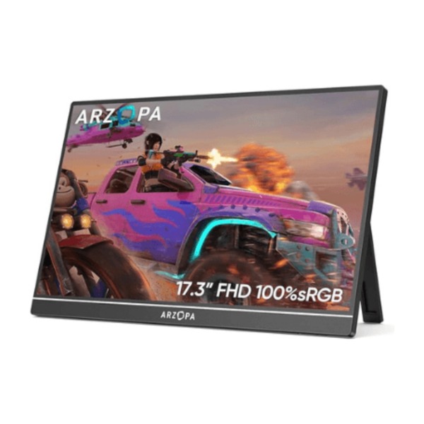ARZOPA 17.3" Portable Monitor- A1M, 1080P FHD - image 4