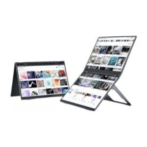 EHOMEWEI Dual Screen Portable Monitor Drive-free 2K 16” For Laptop Win Macbook 【X1 Pro】