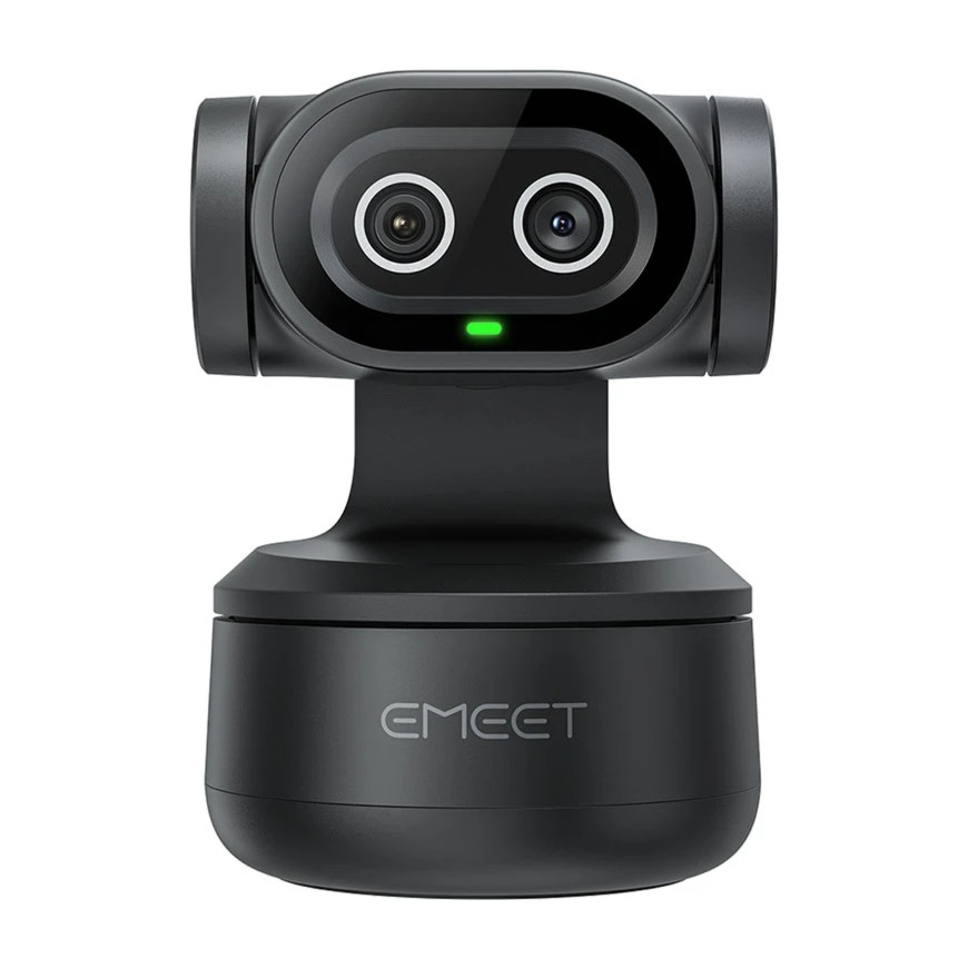 EMEET Pixy 4K UHD AI Dual-Lens PTZ Webcam