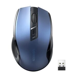 UGREEN MU006 (15064) Ergonomic 2.4G Wireless Mouse – Blue