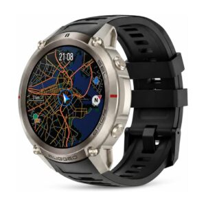 VWAR T-Rex 4 (DM59) GPS Offline Maps Smartwatch for Men, 5ATM Waterproof
